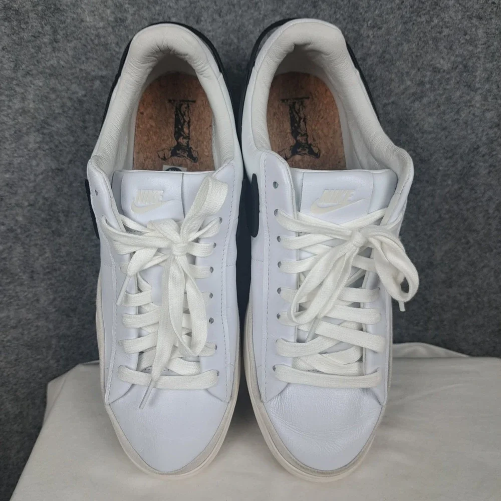 Size 11.5 - Nike Blazer Phantom Low White Black Soft‎ Leather Men